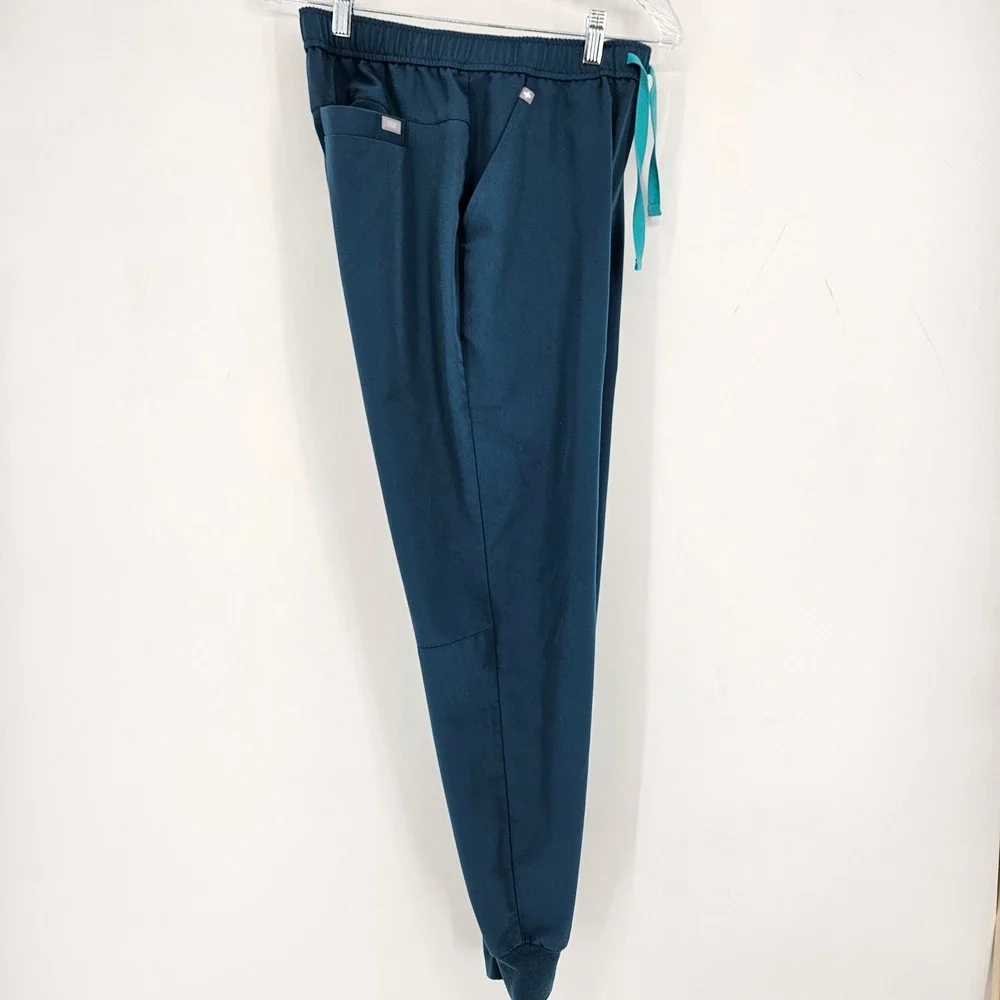 Figs Scrub Pants Mens Small Tansen Caribbean Blue Jogger Healthcare Uniforms